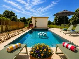Villa 8 personnes avec piscine chauffée, Jardin de 6000 m2, 25mn de Lyon
