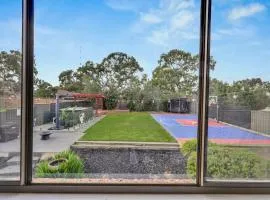 Family Retreat Swim Spa & Basketball court