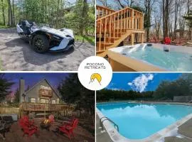 Horizon Hideaway Hot Tub Fire Pit Game Room