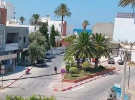 Chic S3 20 m de la plage place mazzara downtown mahdia