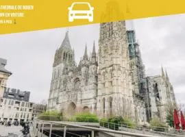 Studio relax Hypercentre Rouen WIFI Netflix Parking
