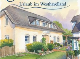 Pension Seeschlösschen, hotel en Semlin