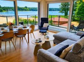 Złota Plaża Apartament Słoneczny z widokiem na jezioro