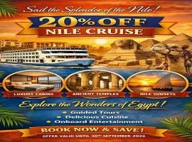 Nile Cruises 5 Stars From From Aswan 03 Nights -From Luxor 04 Nights