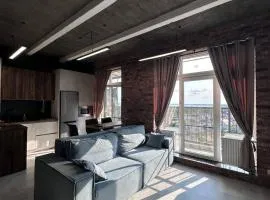 Loft Apartment with Sea View & Terrace near Riviera Shopping Mall