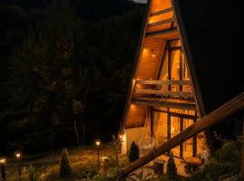 Cabana Aframe Blidari: Blidari şehrinde bir otel