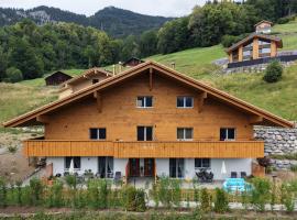 Chalet Bergzauber, Ferienwohnung Rosenlaui, Hotel in Hasliberg