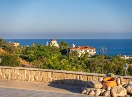 Seaview Villa in Pomos with Private Swimming Pool