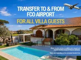 HeySuite Villa - Luxury House Fiumicino - navetta FCO su richiesta