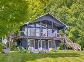 Seymour Lake Across St! Scenic Home w/ Hot Tub