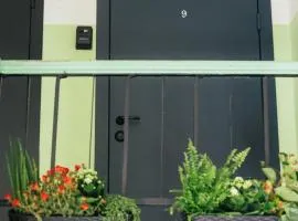 Wide street center apartments