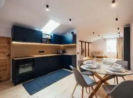 Wide street center apartments