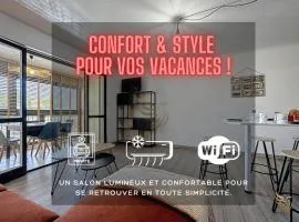 Studio 4pers-Terrace-clim-wifi-parking
