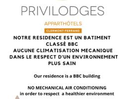 Apparthotel Privilodges Carré de Jaude, hôtel à Clermont-Ferrand