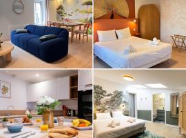 Grand Appartement 2 chambres et 2 SDB, Balnéo, Centre-ville, ξενοδοχείο σε Quimper