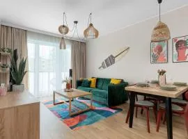 Comfortable Apartment with Parking Close to the Beach by Noclegi Renters