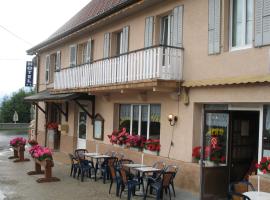 hôtel bar restaurant de la poste le 1900, хотел в Jougne