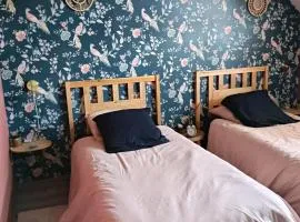 chambre 2 lits d'une personne