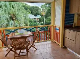 Studio charmant à Sainte-Anne de 25 m² avec terrasse et jardin.