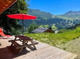 Chalet accueillant avec vue sur la montagne - 180 m² - Valmorel