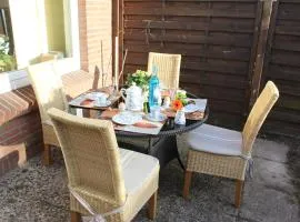 Spacious House in Sylt-Ost, Garden