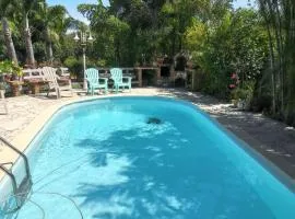 Studio charmant à Saint Joseph, avec piscine partagée, 40 m²