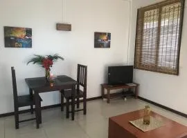 Quiet apartment in Pereybere, 50 m² with shared pool