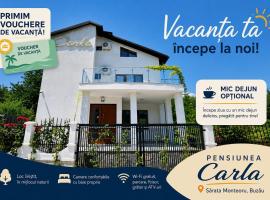 Pensiunea CARLA, hotel v mestu Sărata-Monteoru