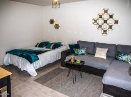 Studio confortable à Abondant, 30 m² avec jardin équipé, hotel sa Abondant