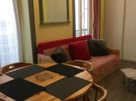 Appartement cosy à La Bourboule, 40 m², casier à skis