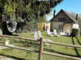 Maison confortable avec jardin à Edruchon + Pour 6 personnes