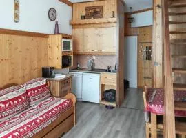 Appartement charmant à Les Menuires, 36 m², vue montagne.