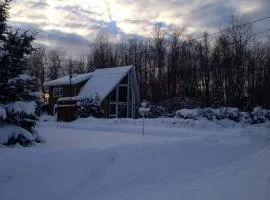 Cosy lakeside chalet in Mashteuiatsh with jacuzzi