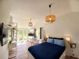 Studio cosy avec terrasse privée - arrivée autonome