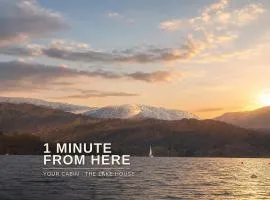The Lake House - Dog Friendly Lakeside Cabin, 1 Min to Lake Windermere, Bowness