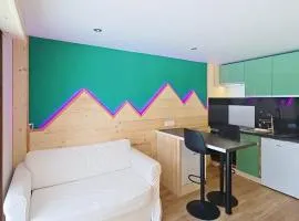 Charmant studio en rez de jardin