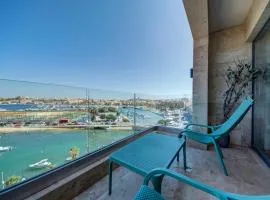 Modern Seafront Apartment Overlooking Valletta