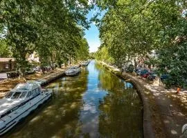Les Reflets du Canal - vue canal, proche gare et centre-ville