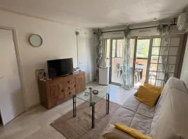 Charming two-room apartment just a stone's throw from Cannes