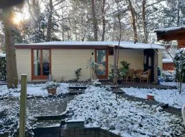 Chalet on the edge of the Veluwe forest heathland and the IJssel