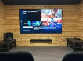 La Parenthèse Maison de famille Salle cinéma