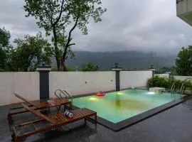 Sreelakam Villa 4-BHK Hillside Hideaway With Pvt Pool, Terrace Lounge, Sit-Out Areas & 360 Hill Views Near Sahyadri The Waterfall