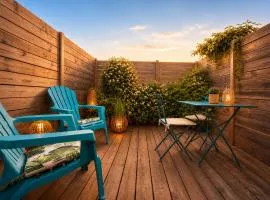 Appartement entier en centre-ville avec terrasse