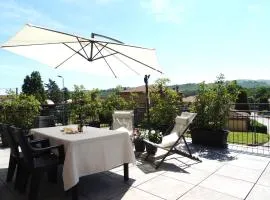 Casa Baratta - Il Gelso, Neive, terrazza panoramica sulle Langhe