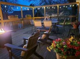 Saratoga Track Quiet Retreat Deck Fire Pit Pets