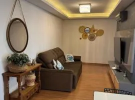 Apartment with sea view, barbecue, leisure area
