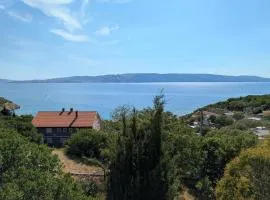 Mediterran Apartment mit Meerblick am Meer ca 180 Meter Luftlinie vom Strand