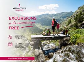 Wuau! Hotel Galanthus & Spa, hotel em Soldeu