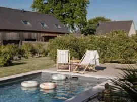 Maison cosy avec spa et piscine chauffée en Bretagne - près Rennes et Vitré