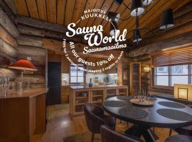 Kuukkeli Log Houses Teerenpesä - Premium Suite A48, хотел в Сариселка